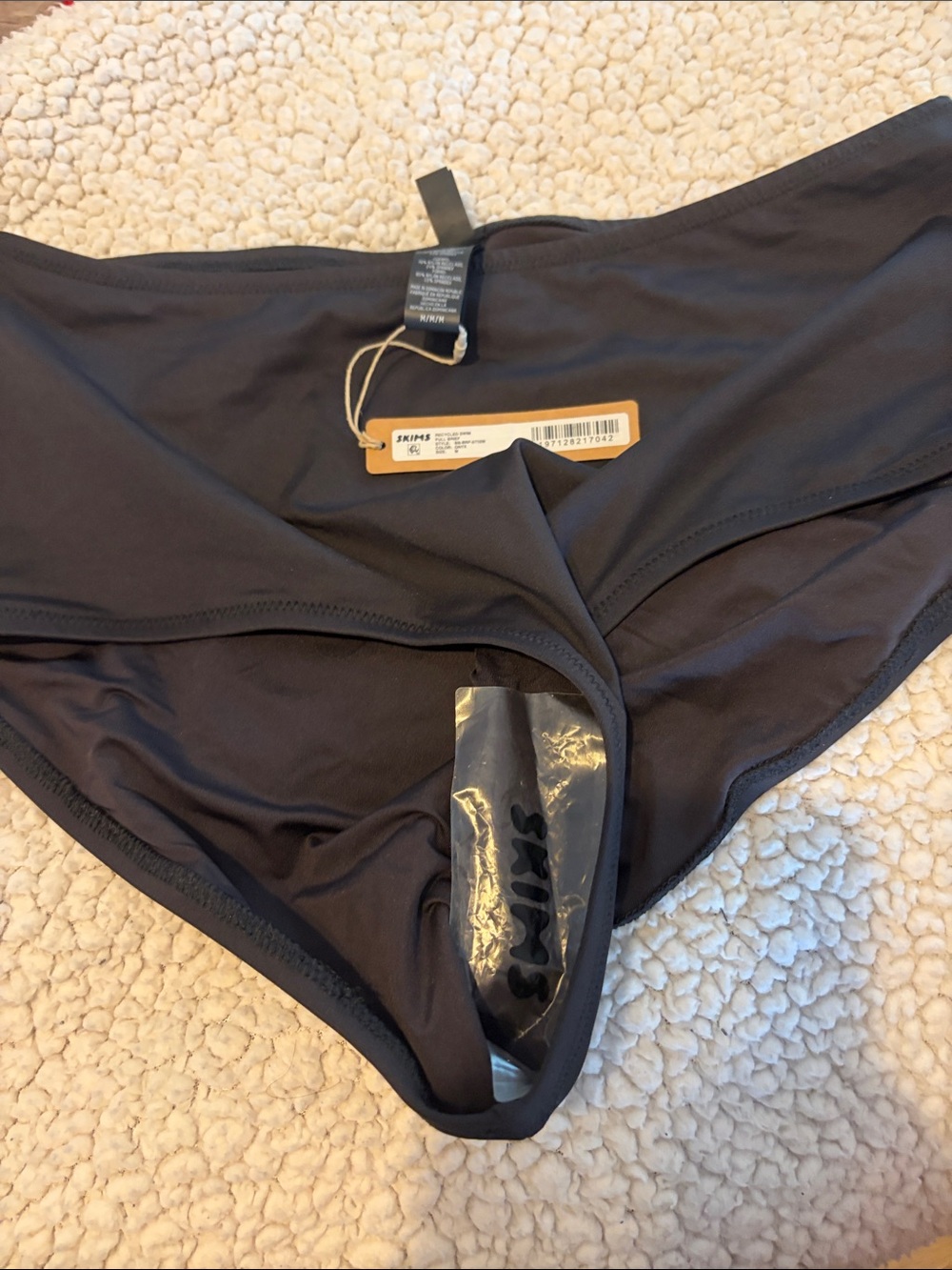 SKIMS Black High Waist Bikini Bottoms - Picture 4 of 5